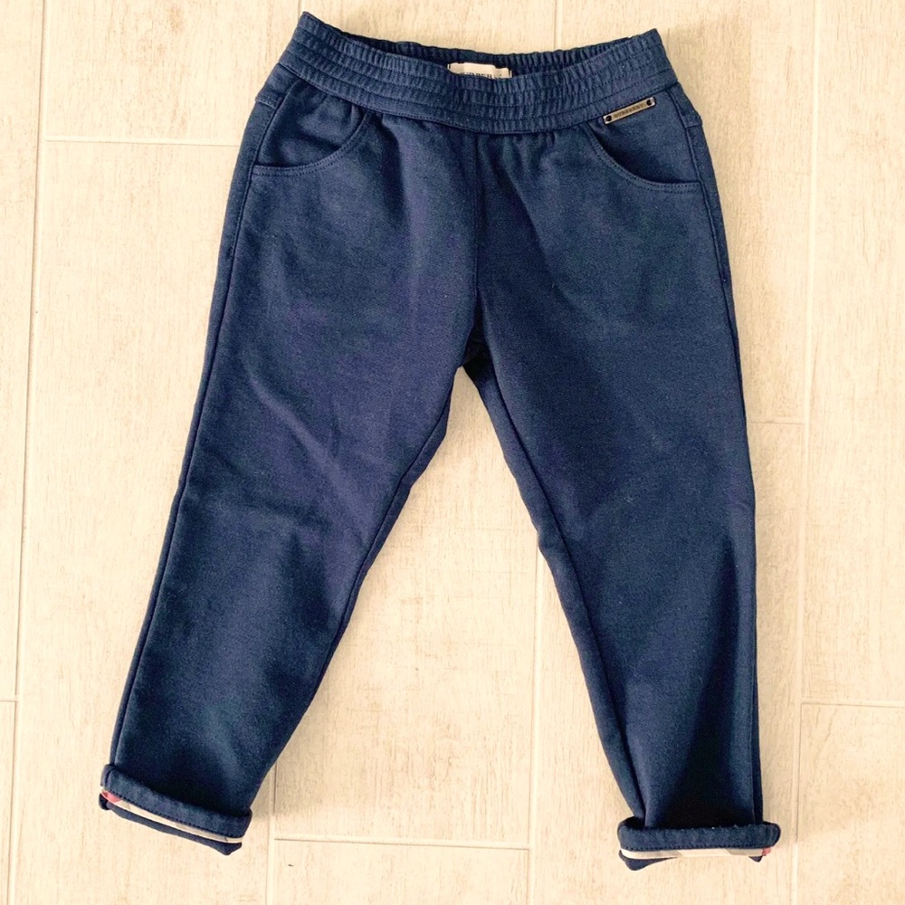 Burberry Authentic navy pants 3T
